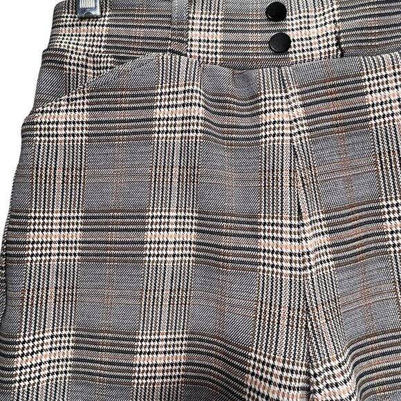 NWT Polished & Poised Pants Plaid Petite Slim Pull On Trousers Stretch Soft PM - Picture 6 of 15